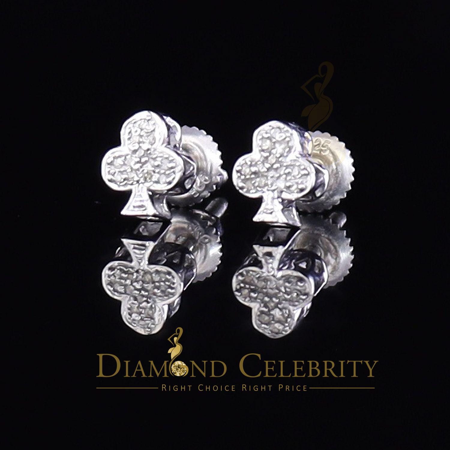 ピアス Luxury Street Wear ICE Silver Earrings Dute unisexual Luxury Street Wear ICE Silver 925 Earrings D unisexual