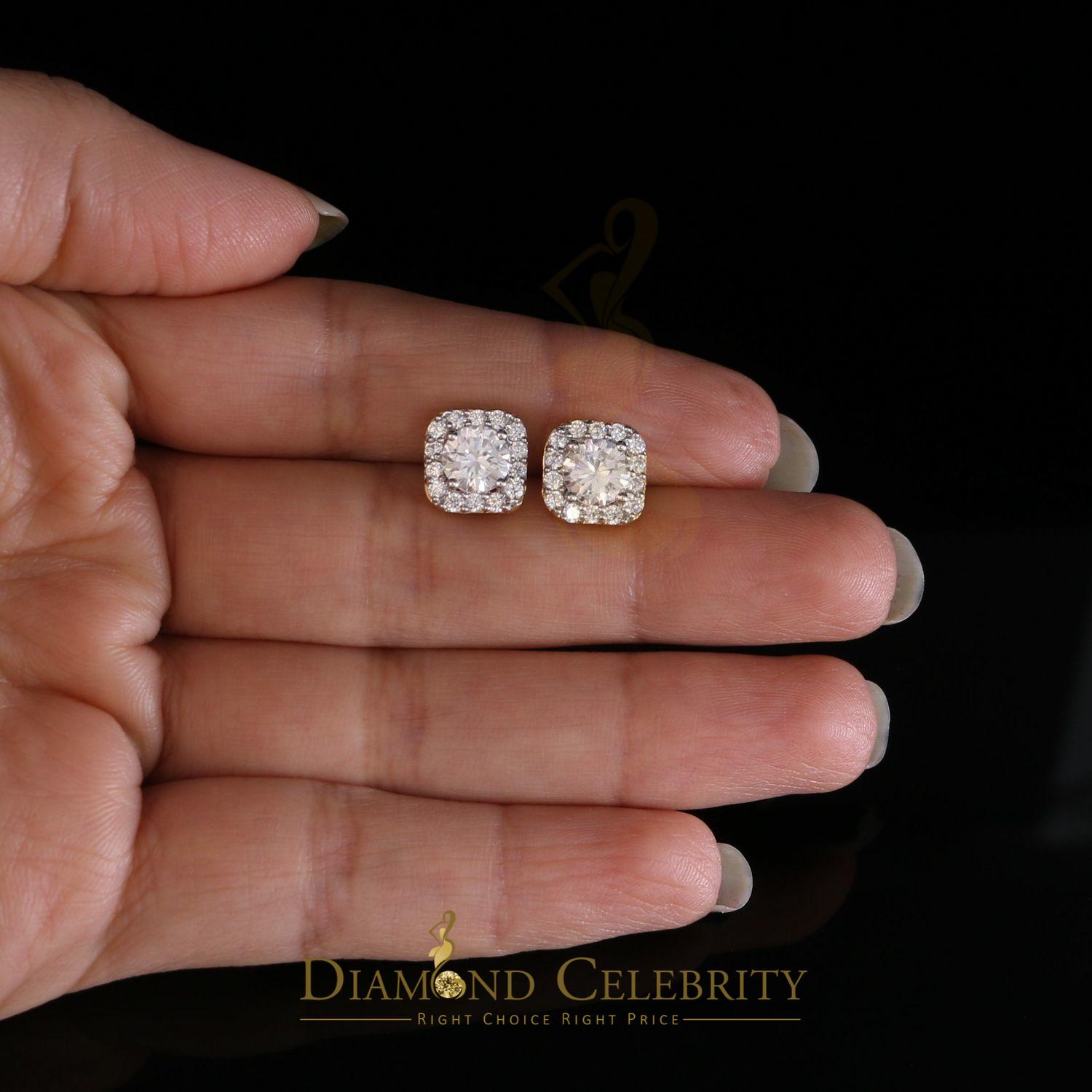 Diamond Celebrity's3.8ct Cubic Zirconia 925 Yellow Silver