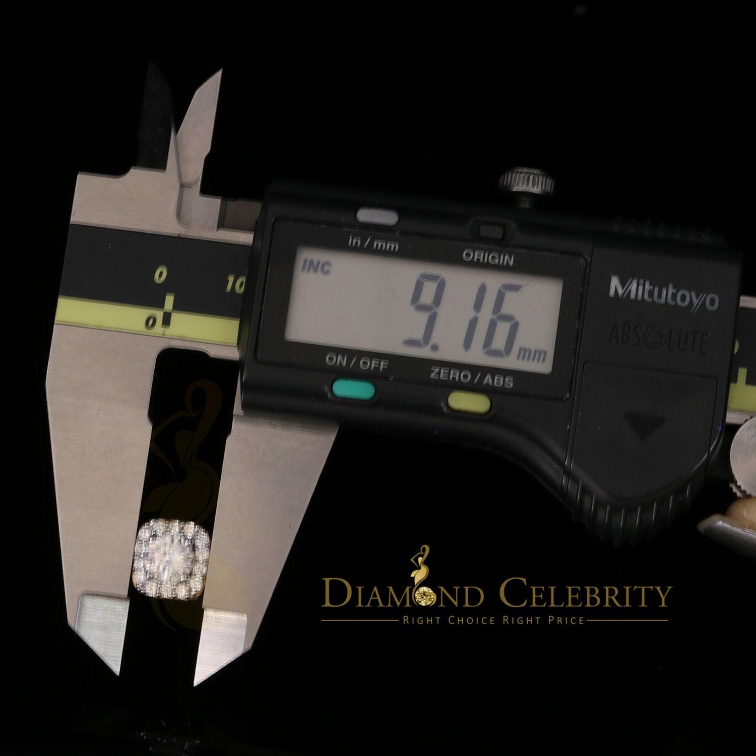 Diamond Celebrity's3.8ct Cubic Zirconia 925 Yellow Silver