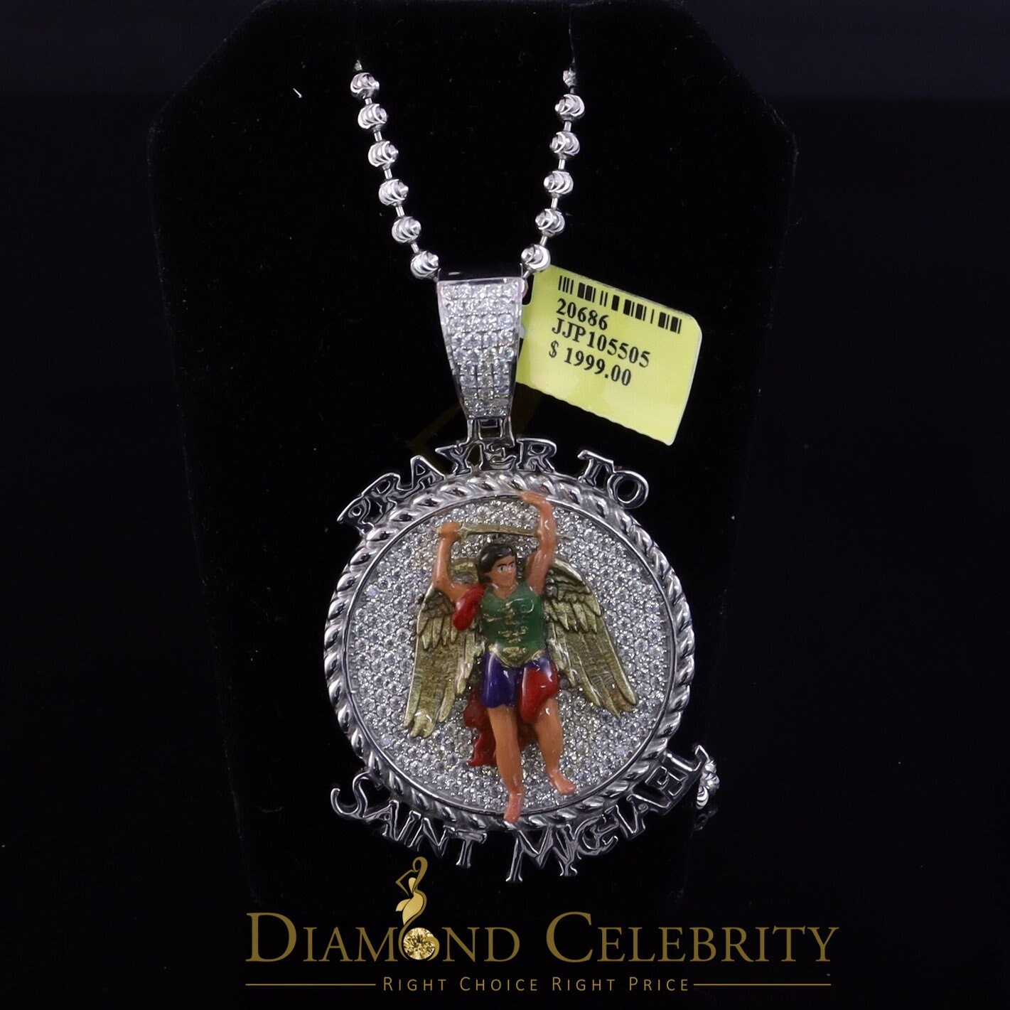 Diamond Celebrity's Mens/Womens stud 925 silver White 4.50ct VVS 'D'  Moissanite Stud Stud Earrings