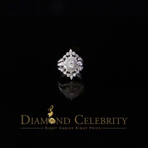 Diamond Celebrity's Enhancer Guard Wrap Insert 2.0ct Moissanite 925 Silver White Engagement Ring SZ7