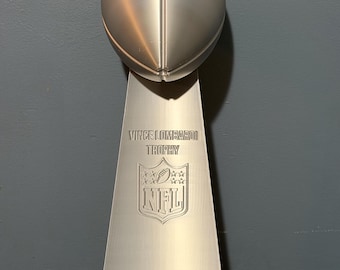 20" customizable 3D Printed Vince Lombardi Super Bowl Trophy kit