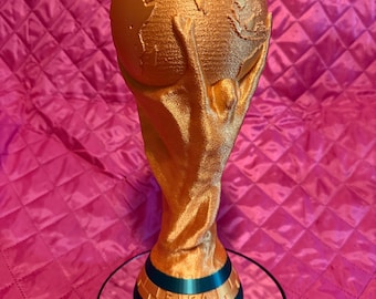 3D Printed 13” World Cup Soccer Trophy Replica