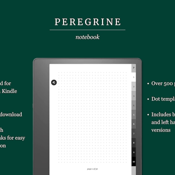 primary writing paper with dotted lines Digital Notebook (Dot) for Amazon Kindle Scribe