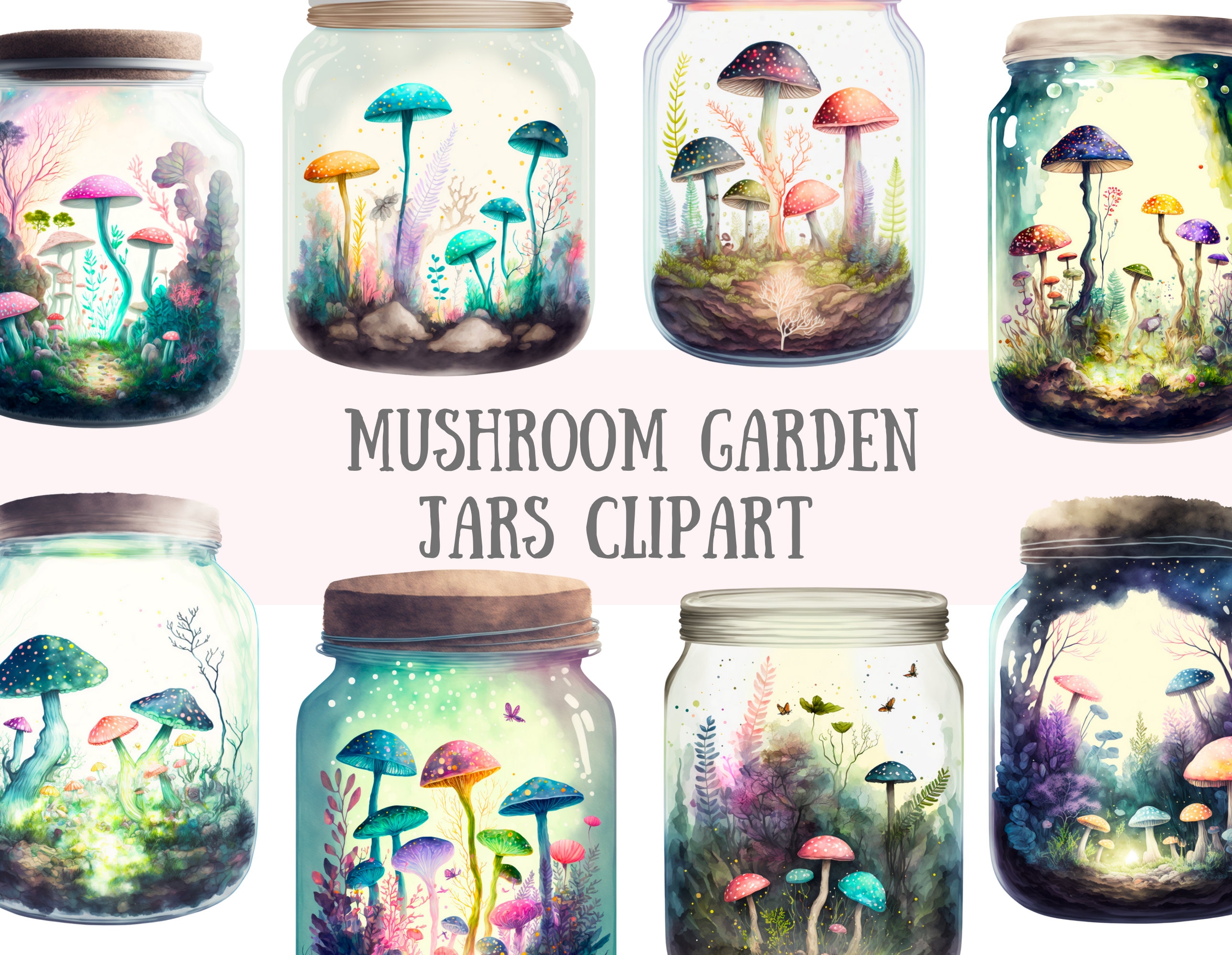 Mushroom Jar – poppyandpour