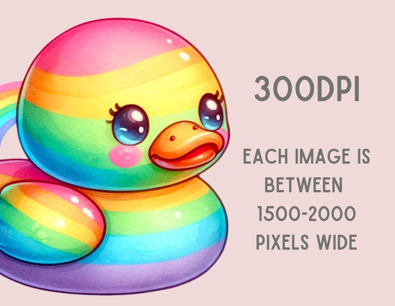 May include: A rainbow-colored rubber duck with a cute cartoon face. The duck is made of a soft, squishy material and has a bright, cheerful design.