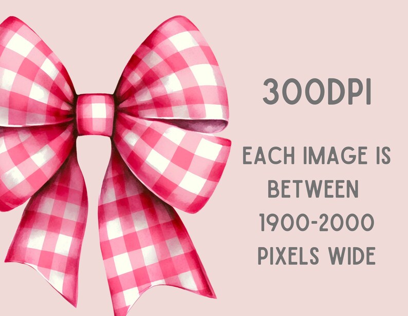 Watercolour Hot Pink Bows Clipart - Bright Pink Satin Bow PNG Digital ...