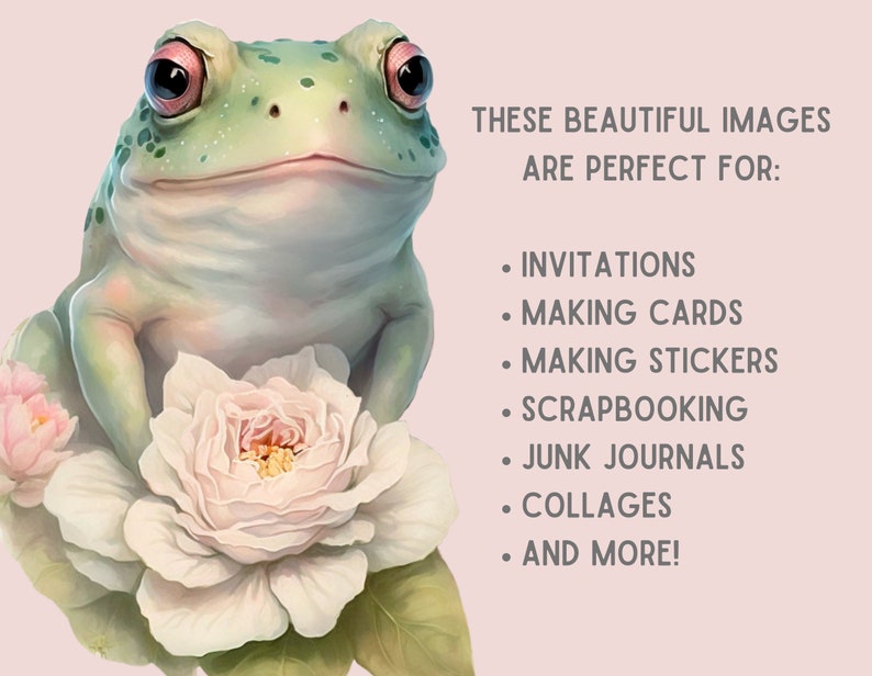 Watercolour Frog Princess Clipart - Fairytale Fantasy PNG Digital Image ...