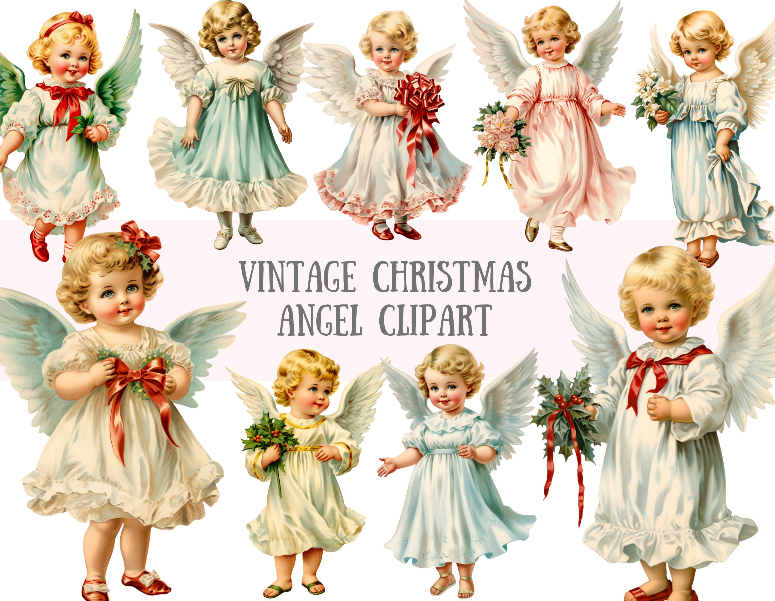 Vintage Christmas Angel - Etsy