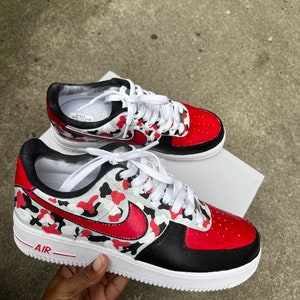 Air force clearance 1 red camo