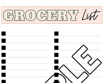 Ultimate Keto Grocery List Printable - Etsy