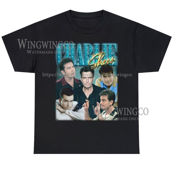 Charlie Sheen Vintage Bootleg Camiseta, Sudadera