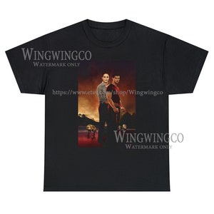 Edward And Jacob Funny Vintage Graphic Tee