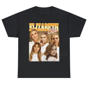 Elizabeth Olsen Scarlet Witch Tee - Retro Sweater and Homage Vintage Shirt  for Fans - Bluefink