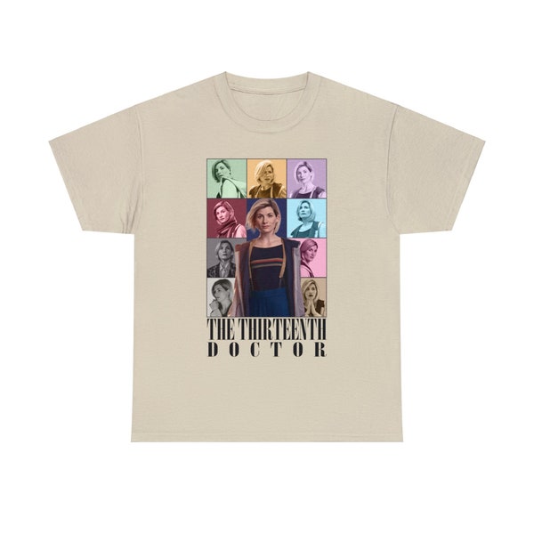 The Thirteenth Doctor Jodie Whittaker The Eras Tour Tee, Jodie Whittaker Doctor Who Graphic Shirt