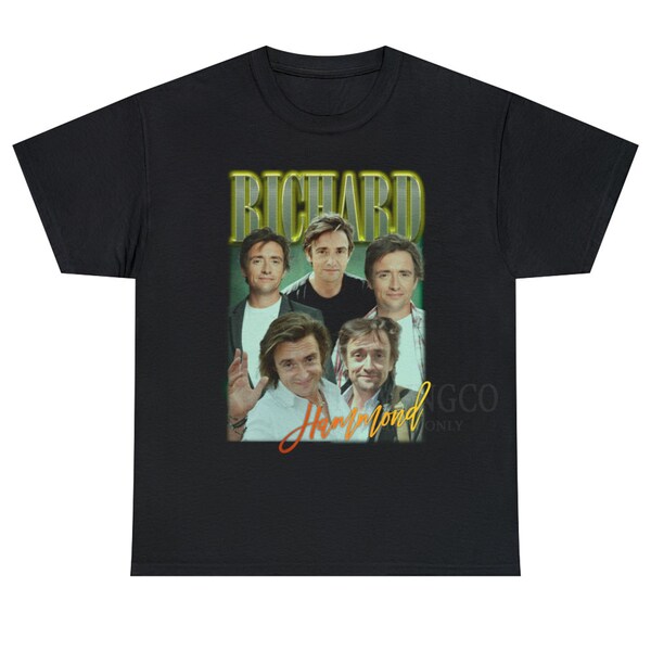 Richard Hammond Vintage Bootleg Shirt, Richard Hammond Vintage Graphic Shirt