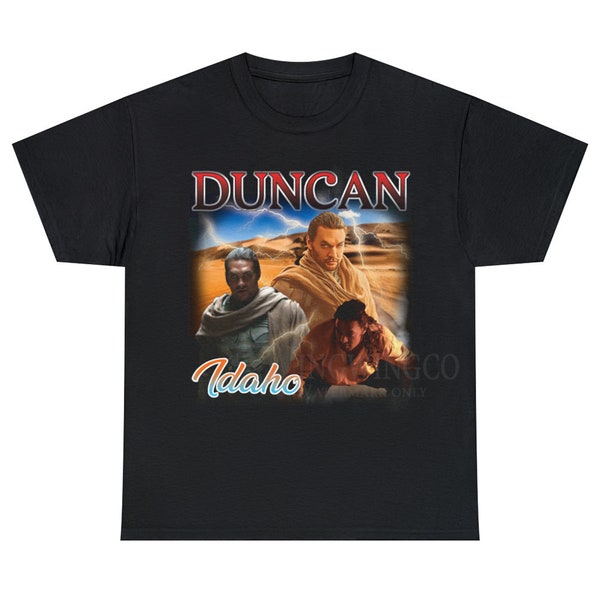 Duncan Idaho Dune 2021 Vintage Bootleg Tee, Jason Momoa Vintage Graphic Shirt