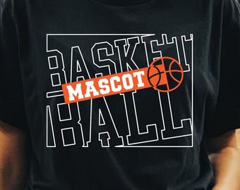 Editable Basketball Team Name SVG, Varsity Outline Design (Digital Download)
