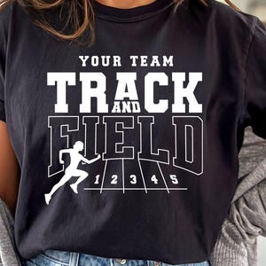 Track and Field SVG, Track-Team-Logo, Schulmaskottchen Design, Track-Shirt SVG, Läufer Clipart, Sprinter Sublimation, Digital Cut File