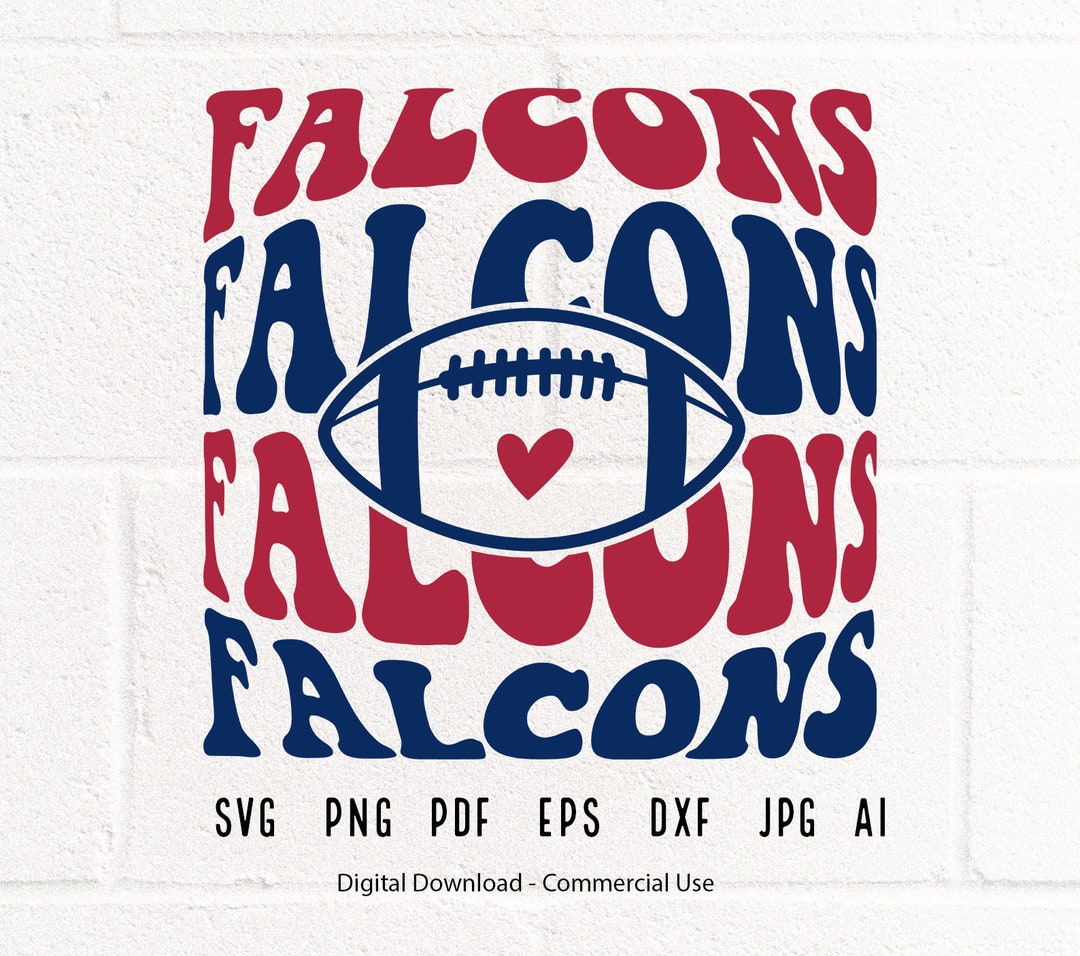 Falcons Football SVG PNG, Falcons Mascot Svg, Falcons Svg, Falcons