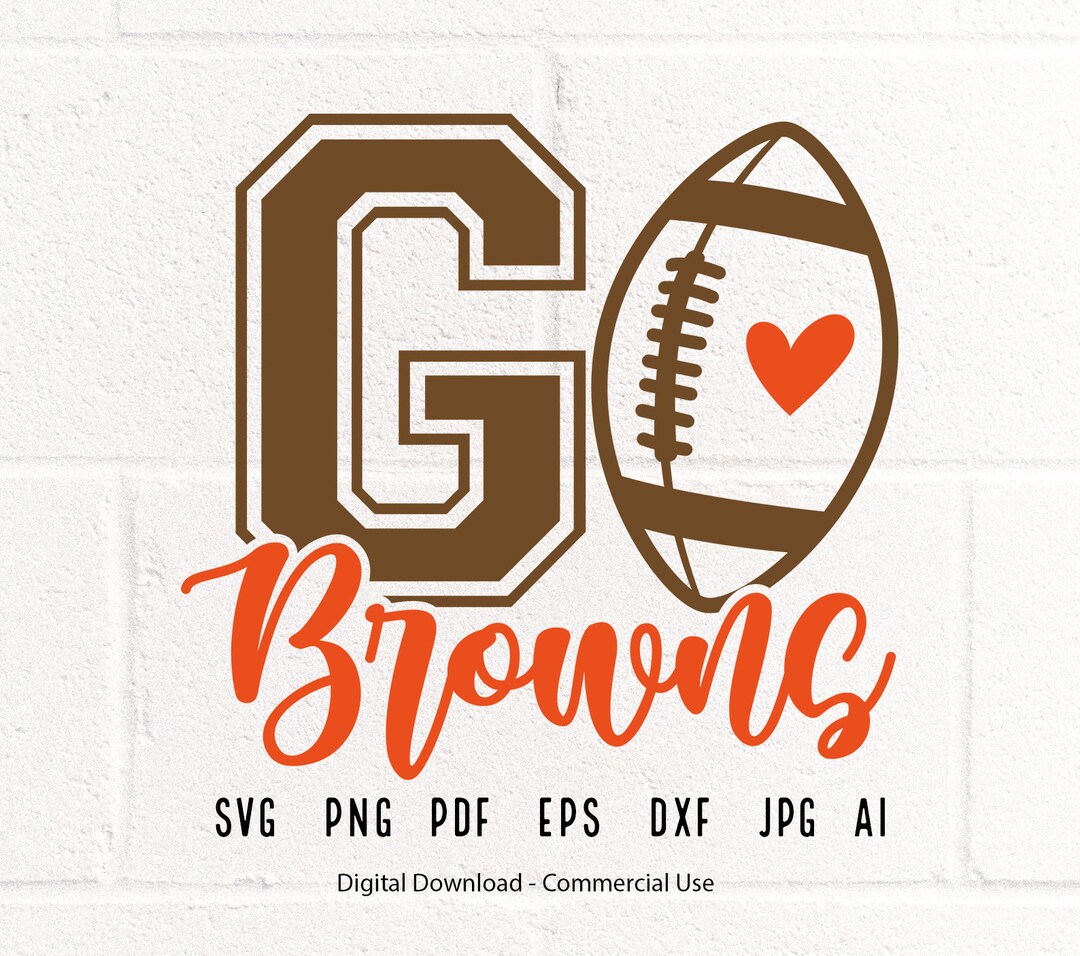 Browns SVG PNG, Browns Football Svg, Browns Svg, Browns Mascot Svg ...