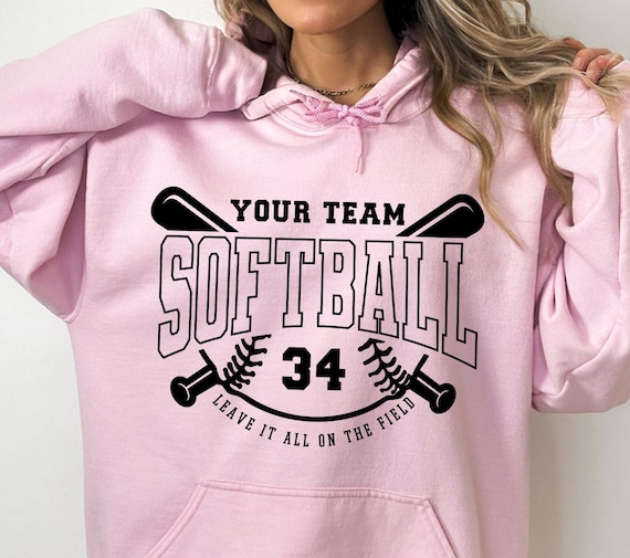 Softball Team SVG PNG, Softball Logo Cut File, Softball Shirt