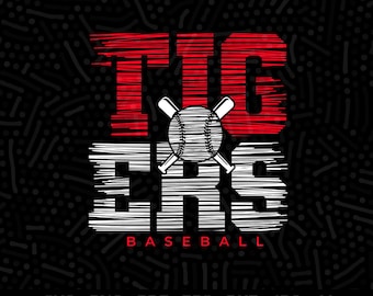 Tigers Baseball SVG, PNG, Cricut Cut Files