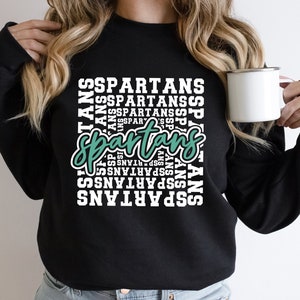 Spartans SVG PNG Spartans Mascot Svg Spartans Cheer Svg - Etsy