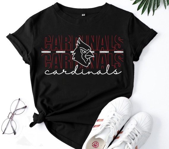 Cardinals Mascot SVG – School Spirit Design, Cheer & Game Day (Cut File)