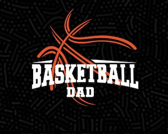 Basketball Dad SVG, Game Day Shirt, Cricut Cut File (Digital Download)