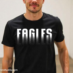 Eagles sublimation graphic for DIY printing and small business use