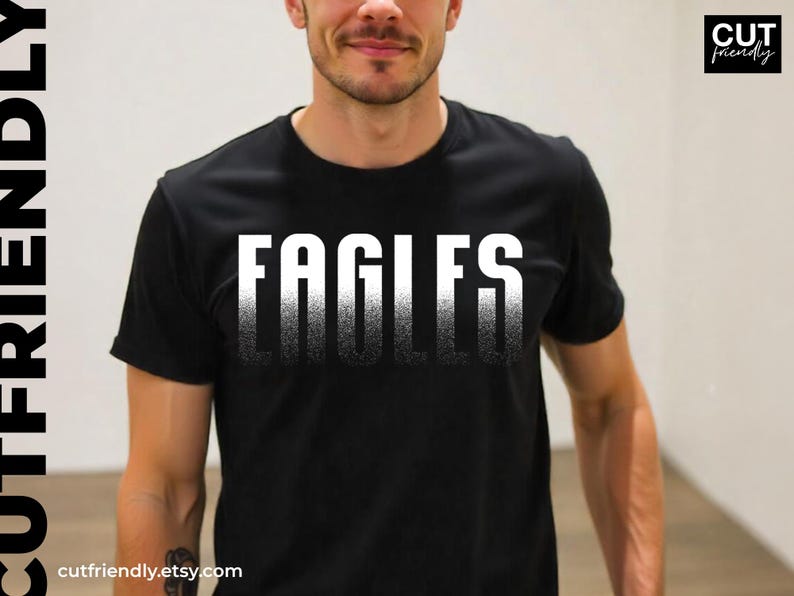 Eagles sublimation graphic for DIY printing and small business use