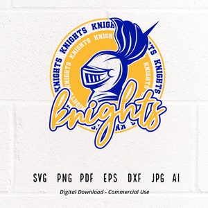 Knights SVG PNG, Knights Face svg, Knights Mascot svg, Knights Cheer, Knights Vibes, School Spirit svg, Knights Sport svg, Knights Pride svg