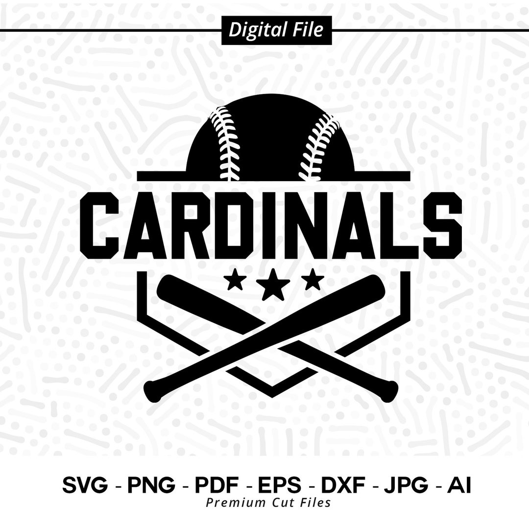 Baseball SVG PNG, Cardinals, Baseball, Svg, Cardinal Baseball, Cardinal