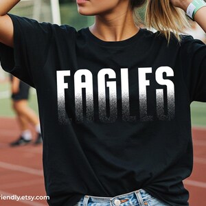 Eagles team pride typography design for sublimation and heat press