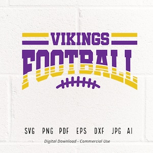 Vikings Football SVG PNG, Vikings Mascot svg, Vikings svg, Vikings Vibes, Vikings Pride, Vikings Cheer svg, School Spirit, Vikings Shirt svg