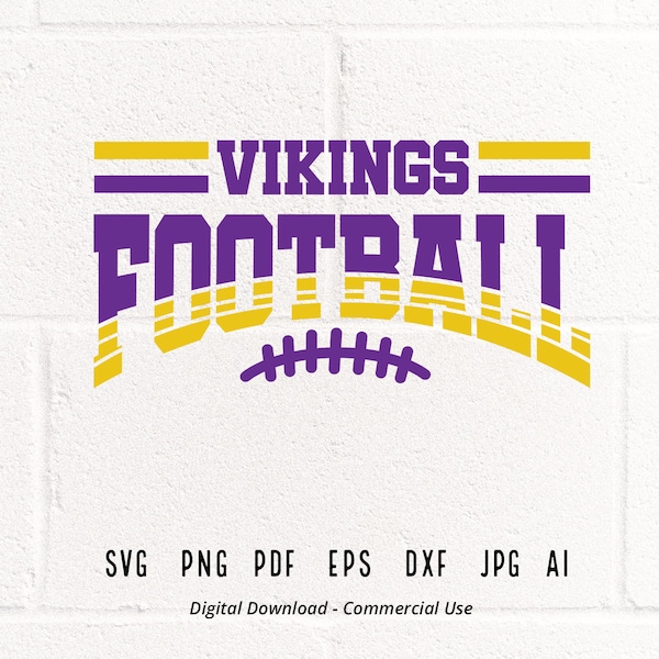 Vikings Football SVG PNG, Vikings Mascot svg, Vikings svg, Vikings Vibes, Vikings Pride, Vikings Cheer svg, School Spirit, Vikings Shirt svg