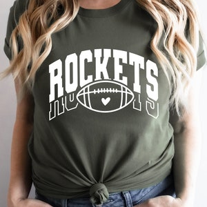 Rockets SVG PNG Rockets Football Svgrockets Mascot - Etsy