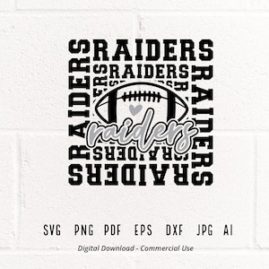 Raider Football svg, Raider, Raiders, Football svg, png, Sublimation, Football Clipart, SVG for Shirts, SVG for Cricut, Football Mom svg