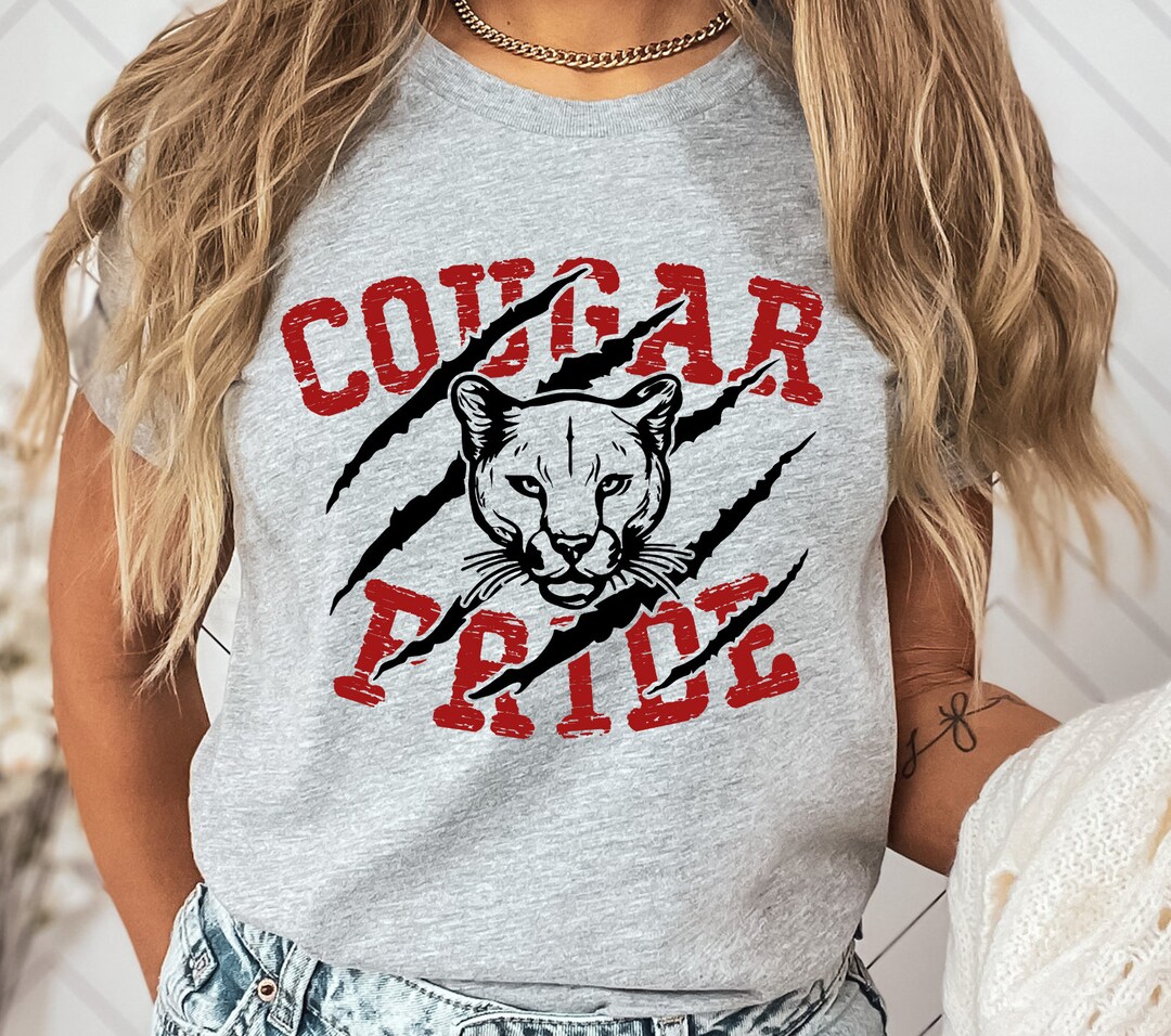 Cougar Pride SVG PNG Cougar Claw Svg Cougar Face Svg Cougar - Etsy