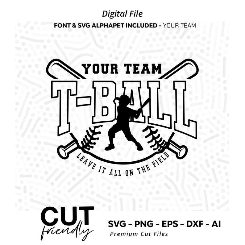 T-ball mom SVG PNG design for shirt making, banners, or digital sports crafts.