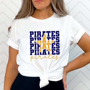 Stacked Pirates SVG Pirates Mascot Svg Pirates Svg Pirates - Etsy
