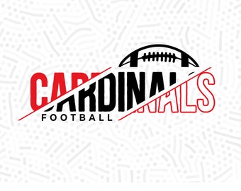 Cardinals Football SVG, PNG, Clipart (download digitale)