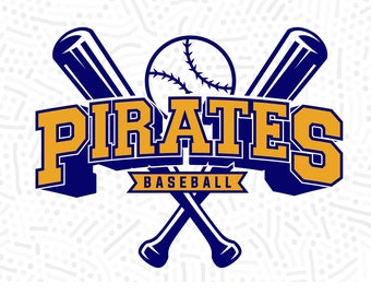 Pirates Baseball (svg, png, dxf, pdf files)