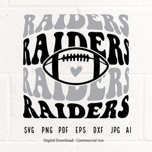 Raider Football svg, Raider, Raiders, Football svg, png, Sublimation, Football Clipart, SVG for Shirts, SVG for Cricut, Shirt, Football Mom