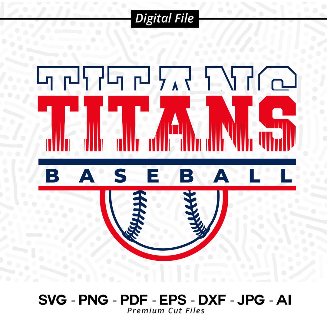 Titans Baseball SVG PNG, Baseball Svg, Titans Svg, Baseball Shirt Svg ...