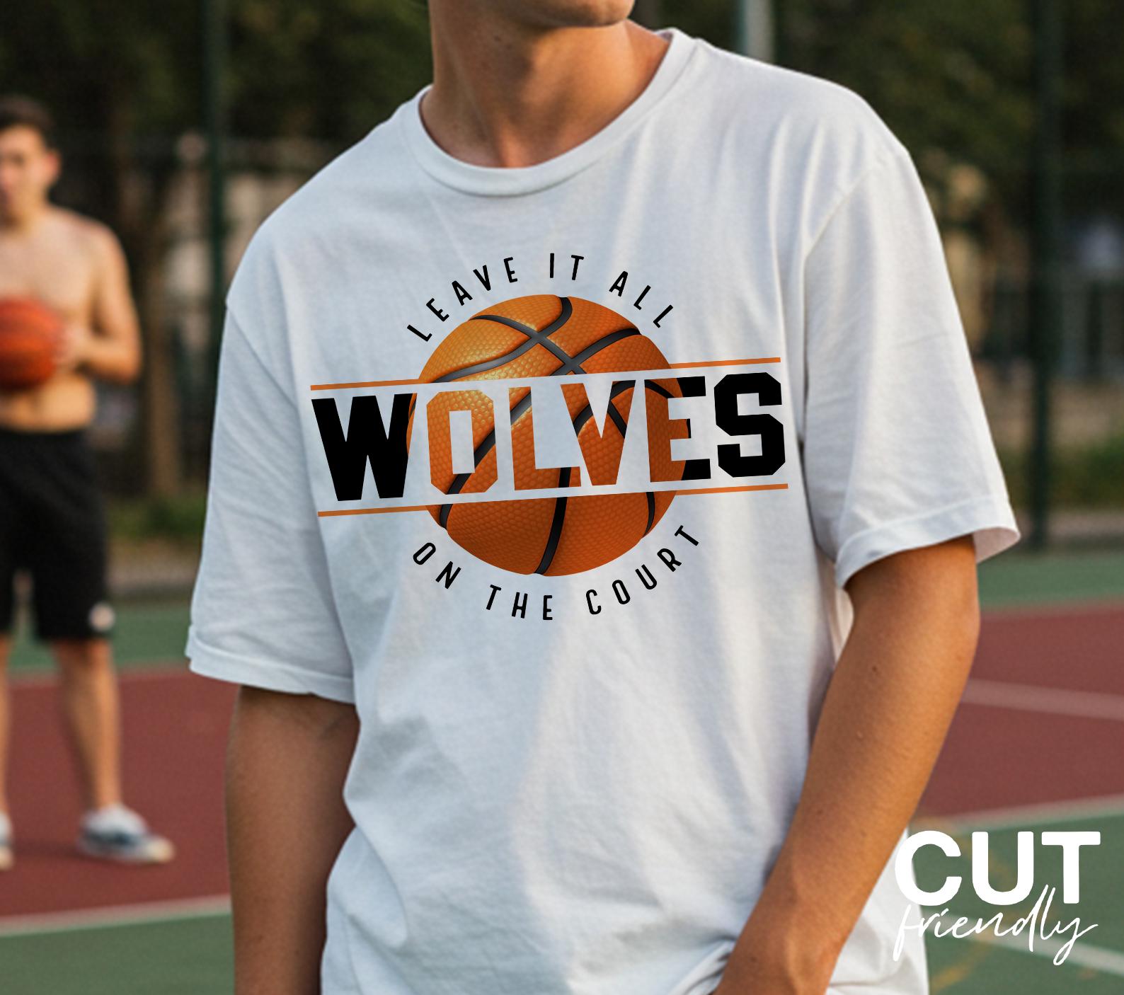 Wolves Basketball PNG Sublimation Design, Game Day Pride (digital ...