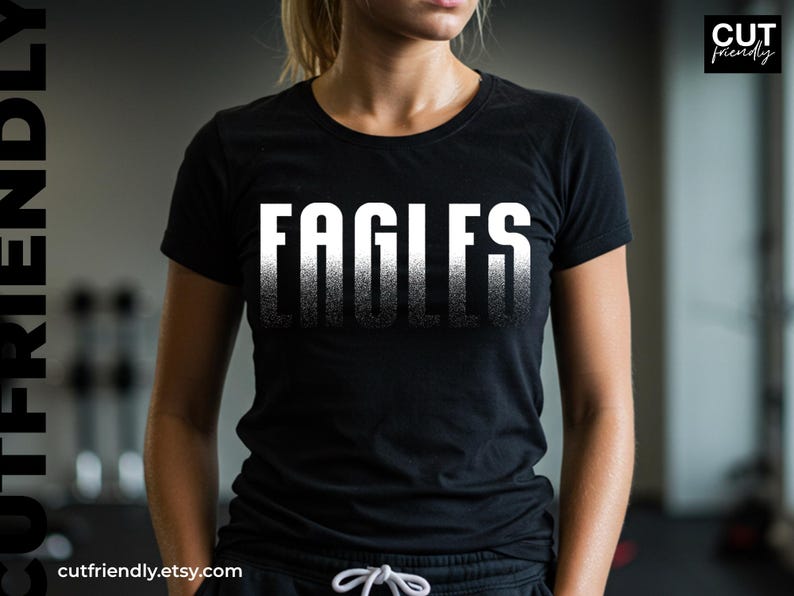 Digital Eagles shirt design file for Cricut and sublimation use