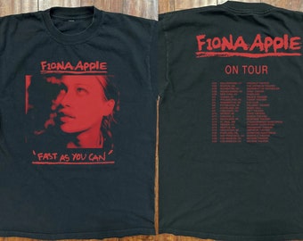 Fiona Apple Fast As You Can On Tour T-Shirt, Fast As You Can Shirt