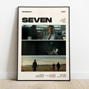 セブン　USオリジナル映画ポスター セブン USオリジナル映画ポスター USオリジナル映画ポスター セブン
